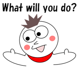 Mohawk Loose English sticker #5312929