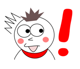 Mohawk Loose English sticker #5312930