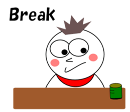 Mohawk Loose English sticker #5312931