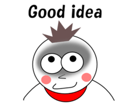 Mohawk Loose English sticker #5312938