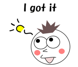 Mohawk Loose English sticker #5312941