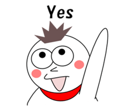 Mohawk Loose English sticker #5312942