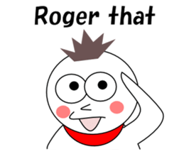 Mohawk Loose English sticker #5312947