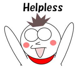 Mohawk Loose English sticker #5312948