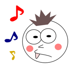 Mohawk Loose English sticker #5312949