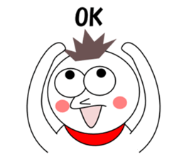 Mohawk Loose English sticker #5312953