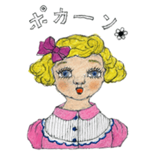 Funky girls sticker #5312957