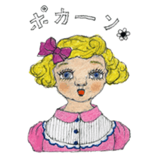 Funky girls sticker #5312957