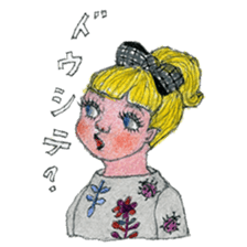 Funky girls sticker #5312958