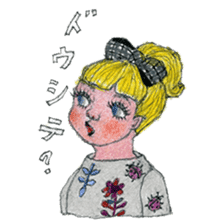 Funky girls sticker #5312958