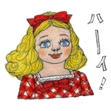 Funky girls sticker #5312963