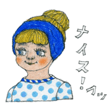 Funky girls sticker #5312964