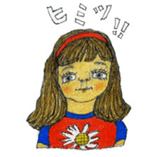 Funky girls sticker #5312969