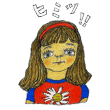 Funky girls sticker #5312969