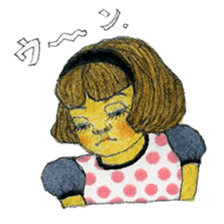 Funky girls sticker #5312971