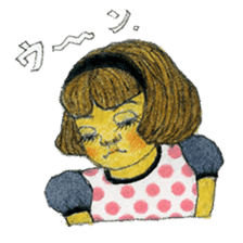 Funky girls sticker #5312971