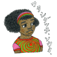 Funky girls sticker #5312983