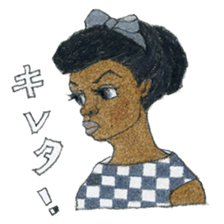 Funky girls sticker #5312985