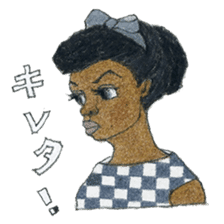 Funky girls sticker #5312985