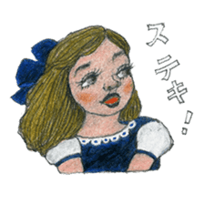 Funky girls sticker #5312995