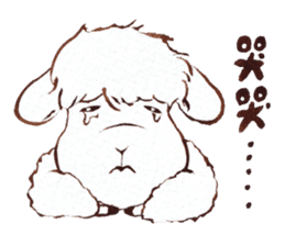 Sheep A-fu sticker #5313333