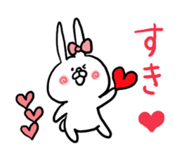 LOVE LOVE Heart Rabbit sticker #5313556