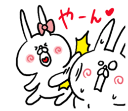 LOVE LOVE Heart Rabbit sticker #5313562