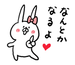 LOVE LOVE Heart Rabbit sticker #5313571