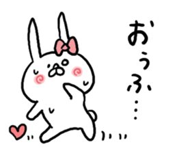 LOVE LOVE Heart Rabbit sticker #5313573