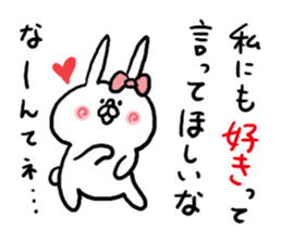 LOVE LOVE Heart Rabbit sticker #5313578