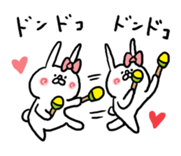 LOVE LOVE Heart Rabbit sticker #5313579