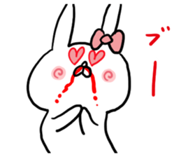 LOVE LOVE Heart Rabbit sticker #5313582