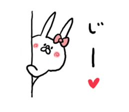 LOVE LOVE Heart Rabbit sticker #5313587