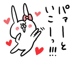 LOVE LOVE Heart Rabbit sticker #5313589