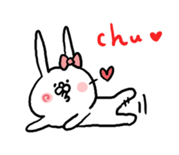 LOVE LOVE Heart Rabbit sticker #5313590