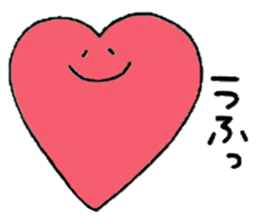 Heartful HEART-san with friends 2 sticker #5313596