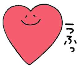 Heartful HEART-san with friends 2 sticker #5313596