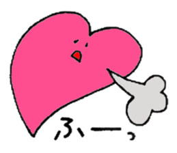 Heartful HEART-san with friends 2 sticker #5313597