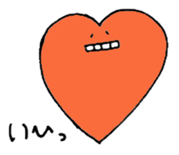 Heartful HEART-san with friends 2 sticker #5313598