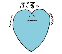 Heartful HEART-san with friends 2 sticker #5313606