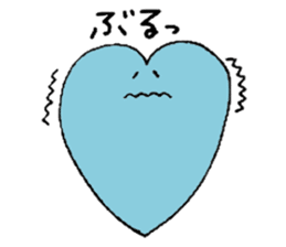 Heartful HEART-san with friends 2 sticker #5313606