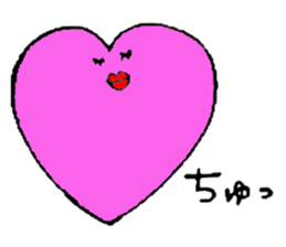 Heartful HEART-san with friends 2 sticker #5313614