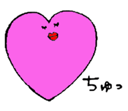 Heartful HEART-san with friends 2 sticker #5313614