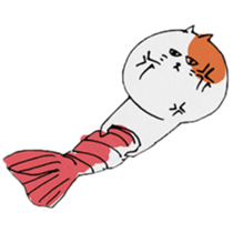 toro and tama with cats sticker #5313717