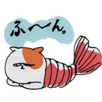 toro and tama with cats sticker #5313719