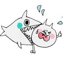 toro and tama with cats sticker #5313723