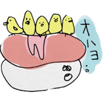 toro and tama with cats sticker #5313743