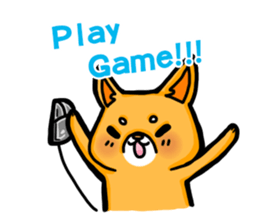 bandage bear&shiba inu 02 sticker #5313808