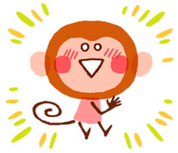 Gentle Monkeys sticker #5314375