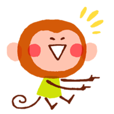 Gentle Monkeys sticker #5314376